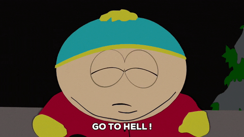 Giphy - angry eric cartman GIF by South Park 