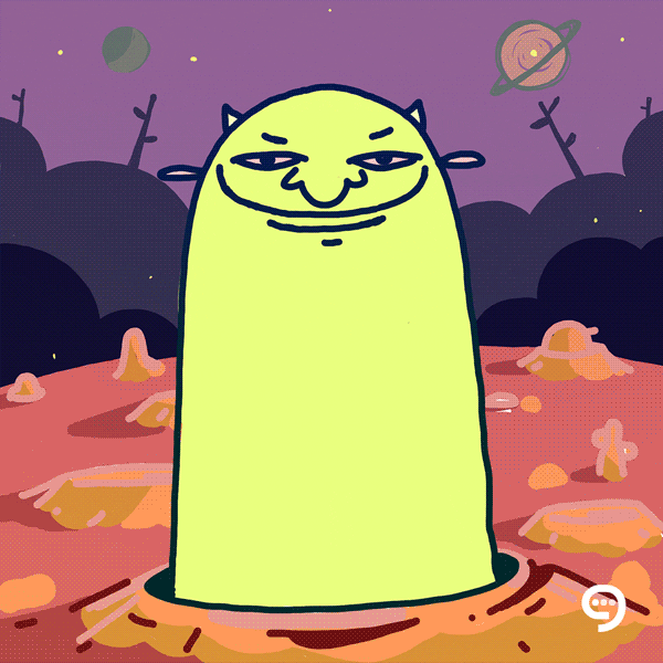 Giphy - Animation Smile GIF by Holler Studios