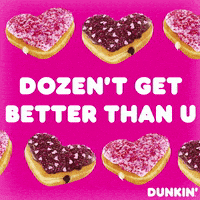 Valentines Day Valentine GIF by Dunkin’