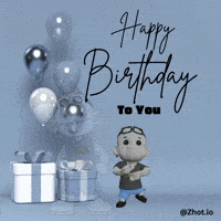 Happy Birthday GIF by Zhot
