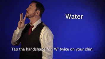 sign language water GIF by Sign with Robert