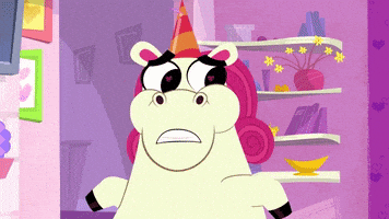 head spinning around GIF by Go Away Unicorn