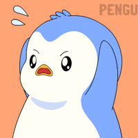 Stressed Oh No GIF by Pudgy Penguins
