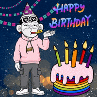 Happy Birthday GIF by Zhot Shop
