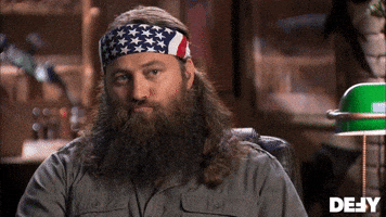 Duck Dynasty Flirt GIF by DefyTV Duck Dynasty Flirt GIF by DefyTV