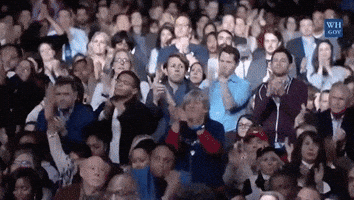 Barack Obama Applause GIF by Obama Barack Obama Applause GIF by Obama