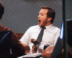 Parks And Recreation Wow GIF