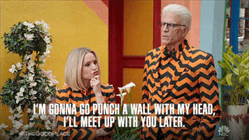Angry Tgp GIF by The Good Place Angry Tgp GIF by The Good Place