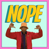 No Way Thumbs Down GIF