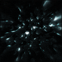 glow black and white GIF by Erica Anderson