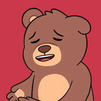 Teddy Bear Wow GIF by BEARISH