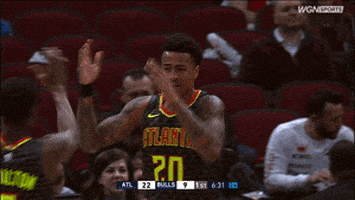 celebrate lets go GIF by NBA
