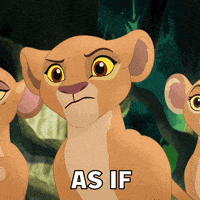 The Lion King Eyeroll GIF by Disney Jr.