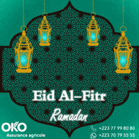 Eid Al Fitr Ramadan GIF by OKO Assurance