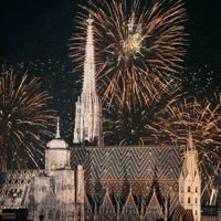 Happy New Year Church GIF by ViennaTouristboard