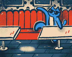 Cat Waiting GIF by Abitan Cat Waiting GIF by Abitan