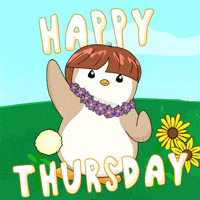 Penguin Thursday GIF by Pudgy Penguins Penguin Thursday GIF by Pudgy Penguins