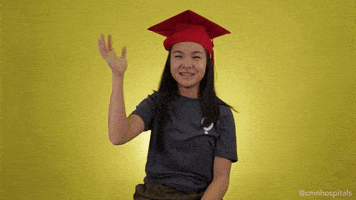 Girl Waving GIF by Children's Miracle Network Hospitals