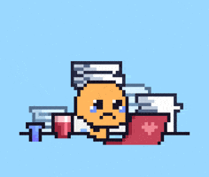 Sad Work GIF by Potatozzz by 9GAG