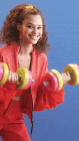 Exercise Dumbbells GIF by Ilka & Franz
