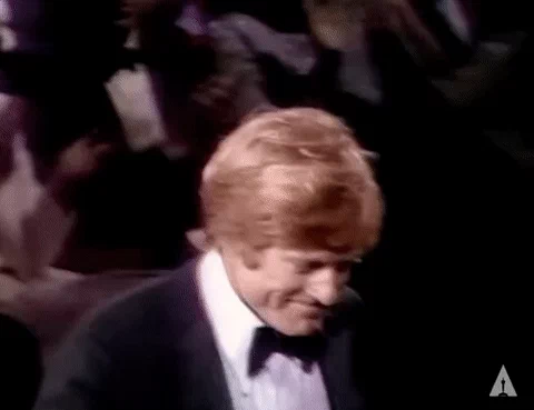 Robert Redford Oscars GIF