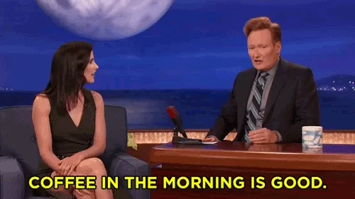 Cobie Smulders Coffee GIF