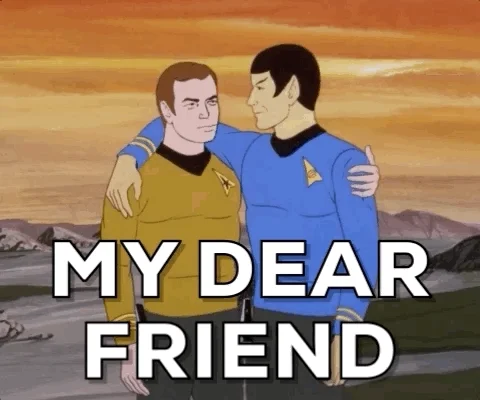 The Animated Series Friendship GIF