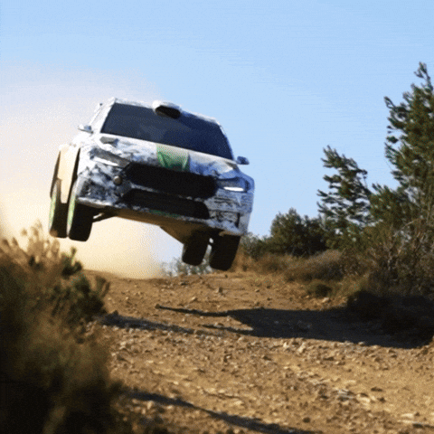 Car Driving GIF by Škoda Global