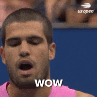 Us Open Tennis Wow GIF by US Open
