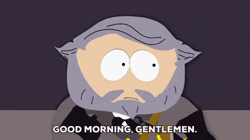 eric cartman morning GIF by South Park 