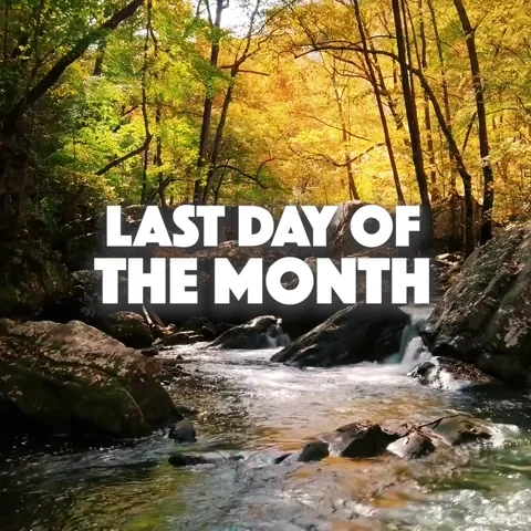 The End Month GIF