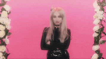 side eye ugh GIF by Kim Petras