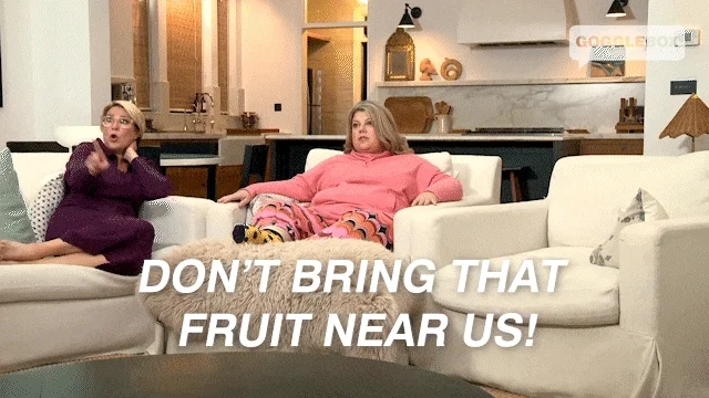 Julia Morris Watching Tv GIF
