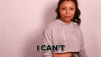 I Cant GIF by Shalita Grant