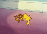 Happy Tom And Jerry GIF