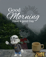 Sun Up Coffee Time GIF by Zhot
