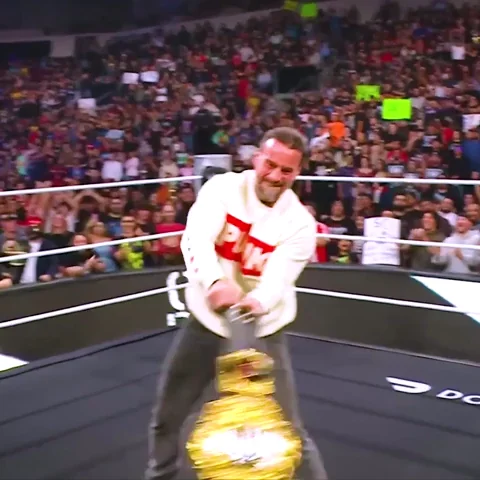Cm Punk Belt GIF