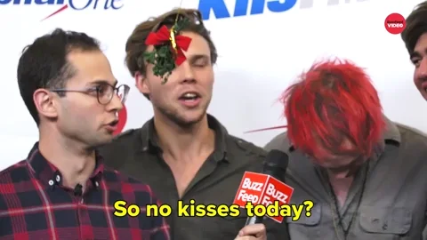 Christmas Kiss GIF