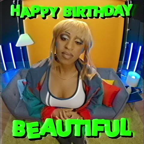 Happy Birthday Flirt GIF