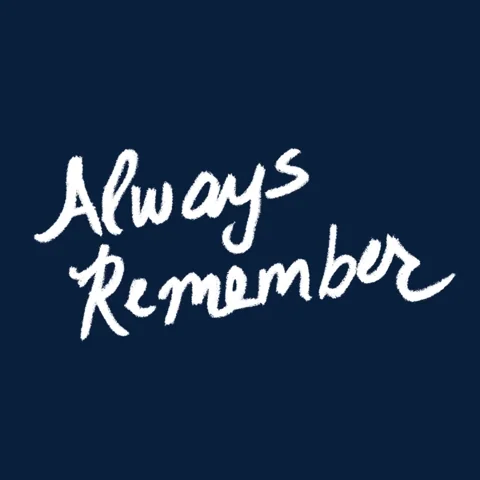 Remember Never Forget GIF