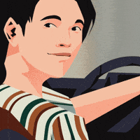 Car Driving GIF by Škoda Global