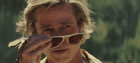 Brad Pitt Sunglasses GIF