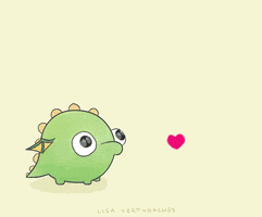 heart love GIF by Lisa Vertudaches