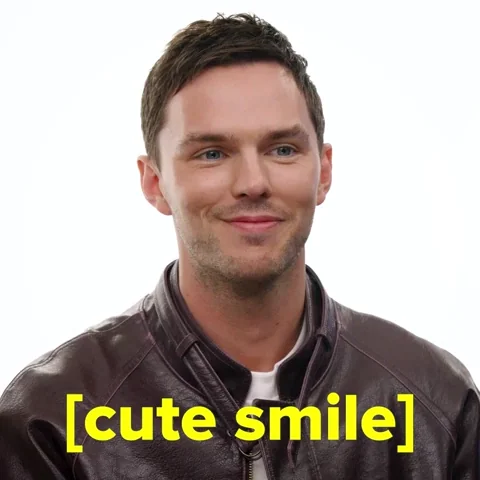 Nicholas Hoult Smile GIF