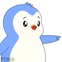 Over There Penguin GIF by Pudgy Penguins