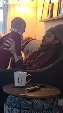 Poor Pup Is Envious Of Infant GIF