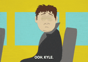 kyle broflovski GIF by South Park 