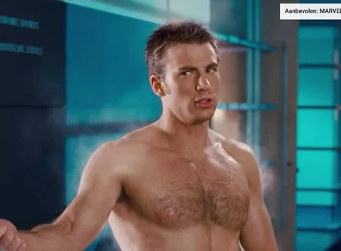 Sexy Chris Evans GIF
