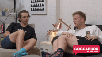 friends yes GIF by Gogglebox Australia