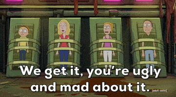 Season 5 Insult GIF by Rick and Morty